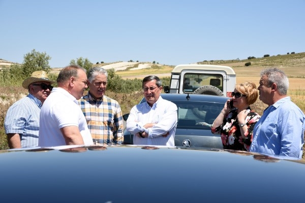Diputación invierte 320.000 euros en una carretera del entorno del municipio de Pedro Martínez