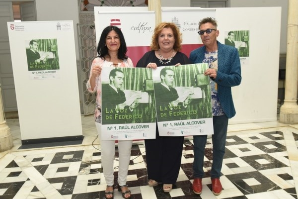 Raúl Alcover será “La Voz de Federico” en  Fuente Vaqueros