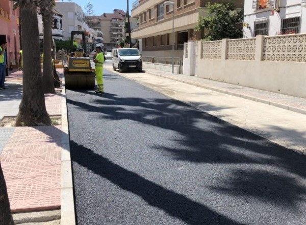 Las obras en la vía pública de Almuñécar y La Herradura hacen un alto esta semana