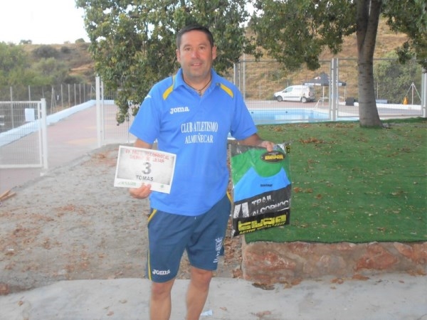 UN AÑO MÁS PRESENCIA ALMUÑEQUERA EN EL VI TRAIL SIERRA DE LÚJAR, TOMÁS PARTICIPE