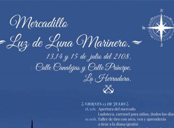 La Herradura anima el casco antiguo este fin de semana con el Mercadillo Luz de Luna Marinera