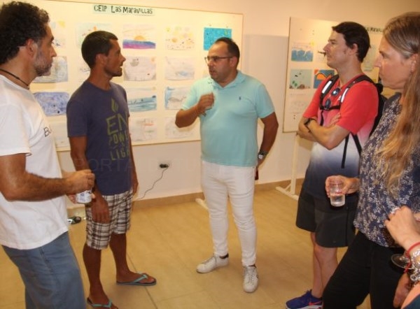 Inaugurada las exposiciones que abren el programa del VI Festival del Mar en La Herradura