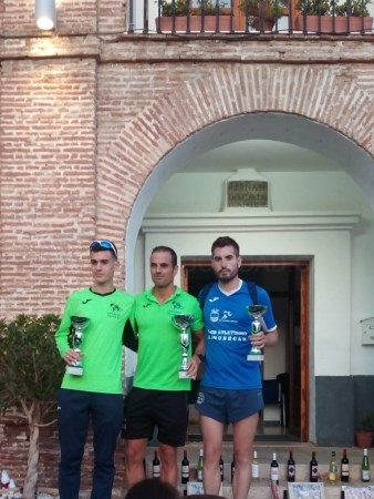 TRIPLE PODIO POR LAÚJAR Y  10 KM PUERTO DE CARTAGENA.