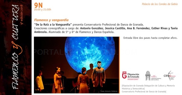 El alumnado del Conservatorio Profesional de Danza actúa mañana en doble sesión en “Flamenco y Cultura”