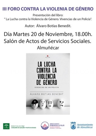 El Centro de Servicios Sociales acoge la presentación del libro “La lucha contra la violencia de género, vivencias de un policía”