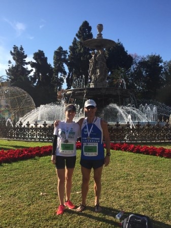 EL C. ATLETISMO ALMUÑÉCAR EN LA M. MARATÓN DE MÁLAGA Y  DUATLÓN CROSS DE ÓRGIVA.