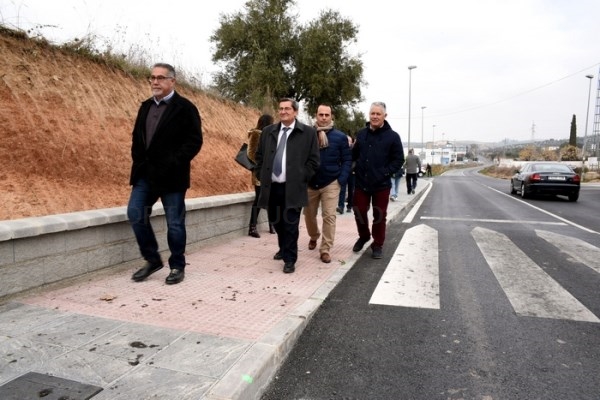 Diputación invierte más de 200.000 euros en la mejora de la carretera que une Pulianas y Cogollos Vega