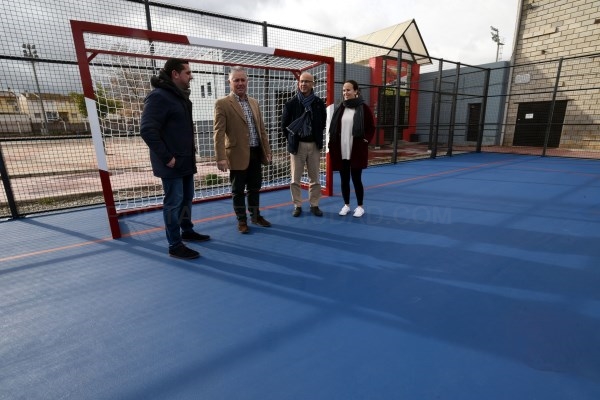 Diputación invierte más de 100.000 euros en la reforma del Polideportivo Carlos III de Santa Fe