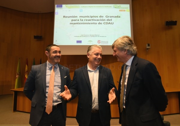 Responsables municipales de la provincia participan en una  jornada informativa sobre el Callejero Digital de Andalucía