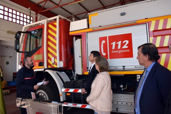 El Parque de Bomberos de Guadix moderniza su flota de vehículos con una nueva Bomba Forestal Pesada