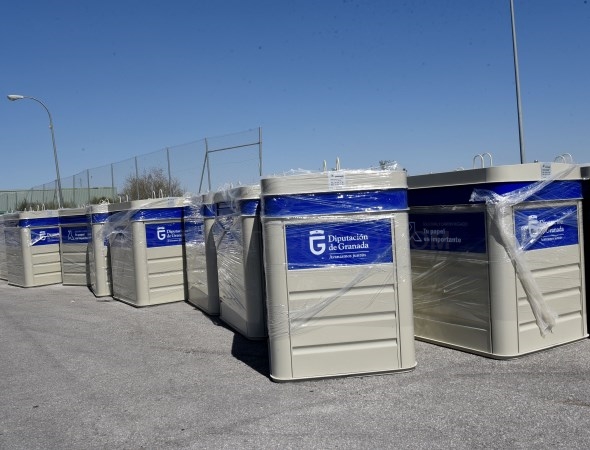 178 nuevos contenedores de envases y papel para los municipios