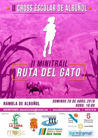 ALBUÑOL CELEBRA SU II CROSS ESCOLAR Y II MINITRAIL “RUTA DEL GATO”.