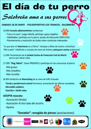 SALOBREÑA DEDICA UNA JORNADA  AL CUIDADO Y PROTECCIÓN DE LOS PERROS