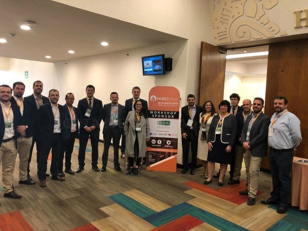 UNA DOCENA DE EMPRESAS ANDALUZAS DE ENERGÍA RENOVABLE SE PROMOCIONAN EN EL FORO MIREC MÉXICO CON APOYO DE EXTENDA