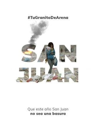 Salobreña lanza la campaña “Que este San Juan no sea una basura”