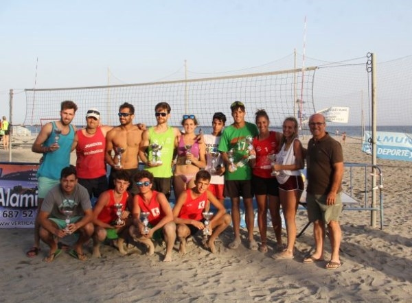 La pareja granadina Jiménez- Romero y se proclamó campeona sénior masculina del Torneo de Vóley Playa “Ciudad de Almuñécar” 2019