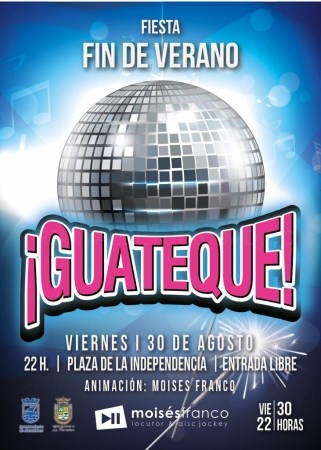 La Herradura despide el verano este viernes con una fiesta guateque