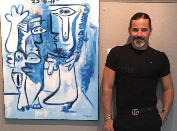 El pintor José María Bea presenta una exposición Kubic en la Casa de la Cultura de Almuñécar