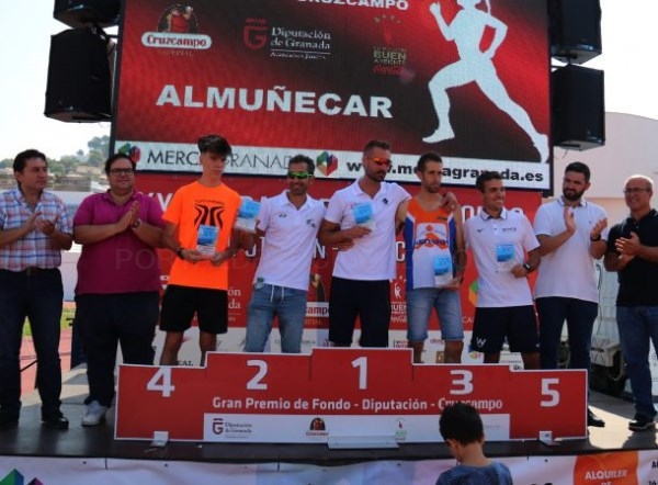 Cesáreo Ceballos y Zhor El Amrani, ganadores absolutos de la XXXI Prueba de Fondo Almuñécar “Trópico de Europa”