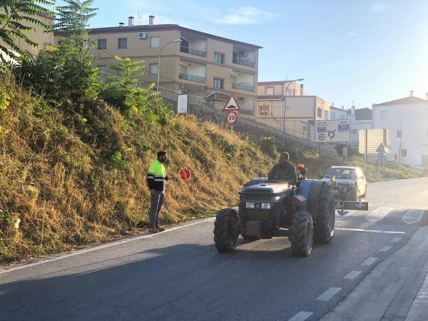 Diputación inicia los trabajos de mejora de la carretera entre Benamaurel y Cúllar