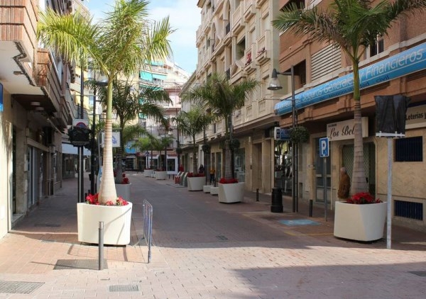 Corte al tráfico calle Emilio Moré 29 de noviembre
