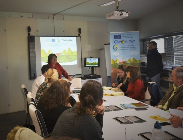 Un programa de Diputación genera material educativo para concienciar  sobre la calidad del aire en la provincia