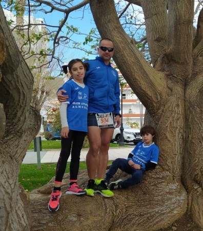 EL C. ATLETISMO ALMUÑÉCAR EN LAS PRUEBAS DE SAN ANTÓN Y CALAHONDA.