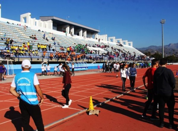 Almuñécar celebra este viernes la gran final del atletismo escolar de Primaria y Secundaria