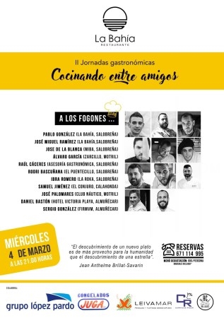 II JORNADAS GASTRONÓMICAS "COCINANDO ENTRE AMIGOS"