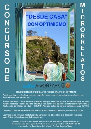 El Ayuntamiento de Almuñécar convoca un Concurso de Microrrelato “Desde casa” dirigido a sus vecinos