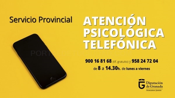 Diputación pone en marcha un teléfono de atención psicológica para abordar las dificultades derivadas de la pandemia y el confinamiento