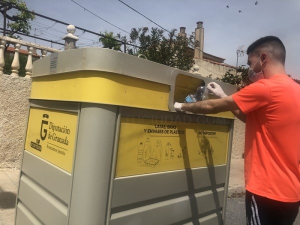 La provincia registra un aumento del reciclaje de plásticos y cartón durante el estado de alarma