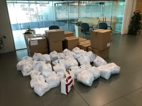 Diputación distribuye otras 100.000 mascarillas en los municipios para servicios esenciales y ayuda a domicilio