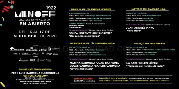 El festival flamenco MILNOFF agota en solo cuatro horas las invitaciones para los Trasnoches y el concierto inaugural