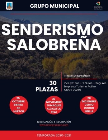 La Concejalía de Deportes retoma el programa municipal de senderismo con tres rutas hasta diciembre