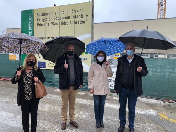 Ciudadanos valora los avances en el colegio de El Chaparral y el nuevo IES como “pruebas fehacientes” del compromiso de la Junta con Albolote