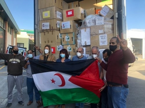 "Vacaciones en paz" lleva este año cajas solidarias a los menores saharauis