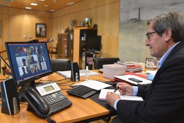 Diputación apoya las reivindicaciones de la asociación que agrupa a colectivos de atención a personas con discapacidad