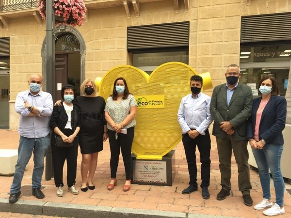 Un nuevo "Corazón Solidario" para recaudar ayuda dirigida al pequeño Dani, da paso a la Mancomunidad de Municipios de la Costa Tropical y a las oficin