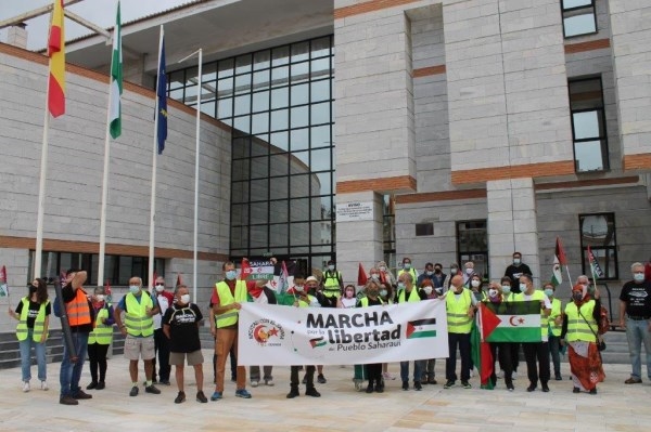 Salobreña acoge el inicio de la “Marcha Solidaria por la libertad del Pueblo Sahauri”