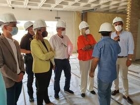 El futuro edificio de la Policía Local avanza en su construcción y cumple ya el 50% de la ejecución de la obra