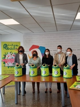 Diputación y Ecovidrio lanzan un reto para promover el reciclaje de envases de vidrio en Armilla