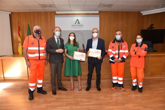La Diputación de Granada y la Ciudad Deportiva, distinguidas como centros cardioprotegidos