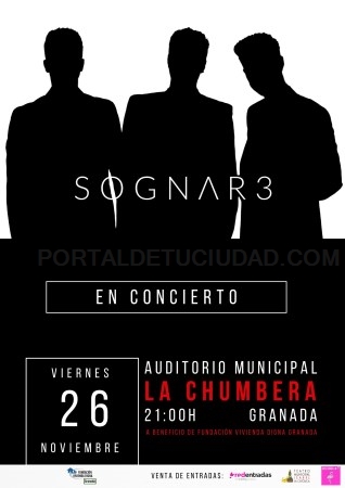 Concierto de Sognare en el Auditorio Municipal La Chumbera de Granada.