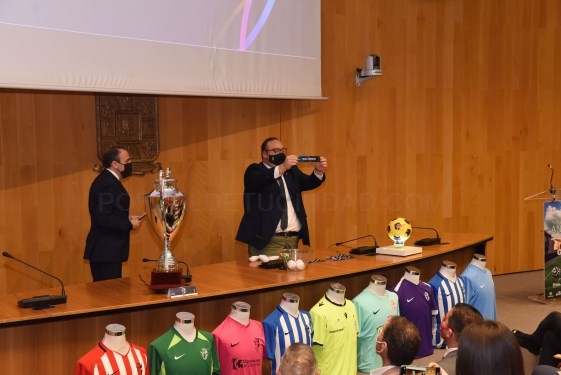 Diputación acoge el sorteo de la Copa de Andalucía Infantil y Cadete de Fútbol 2022