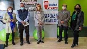 La alcaldesa de Motril ensalza la labor de apoyo a pacientes que realiza la asociación Mucho Corazón