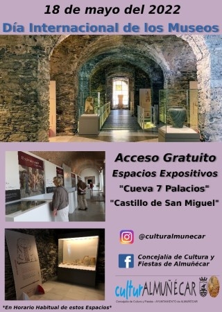 Almuñécar celebra el Día Internacional de los Museos con visitas gratuitas a Cueva Siete Palacios y Castillo de San Miguel