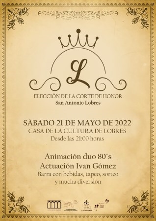 Elección de la Corte de Honor de las Fiestas de San Antonio de Lobres