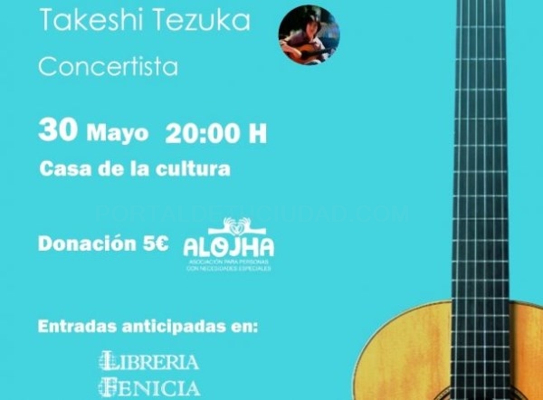 La Ensemble de Guitarras de Tokio y el guitarrista japonés Takeshi Tezuka darán un concierto benéfico este lunes en Almuñécar