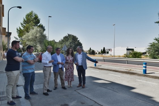 Diputación finaliza obras de mejora en la carretera provincial que une Maracena y Santa Fe